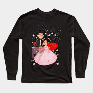 Happy marriage marriage Long Sleeve T-Shirt